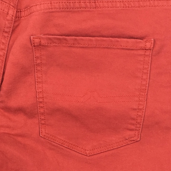 NEW Arizona Jean Co. Red Crop Jeggings 11 Junior - Picture 7 of 8